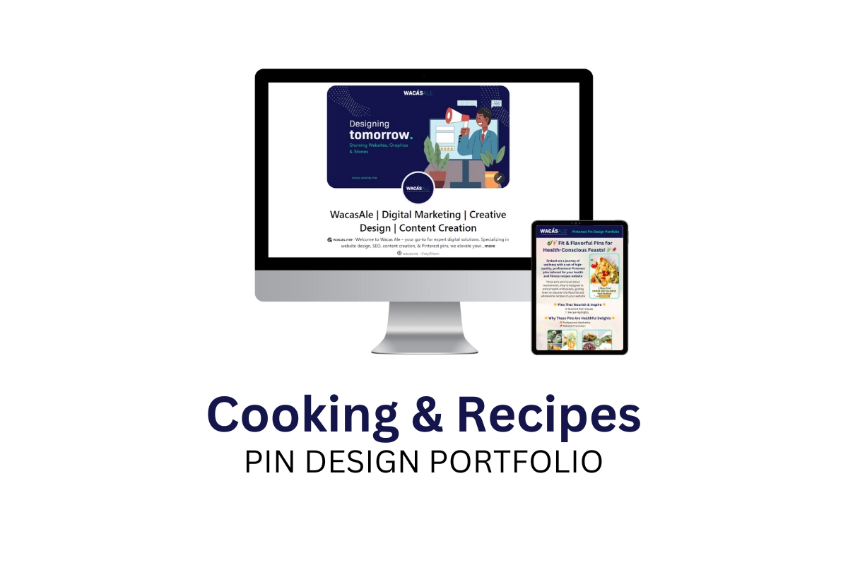 Healthy Food & Recipes Pinterest Pin Design Service Portfolio – Wacas. me