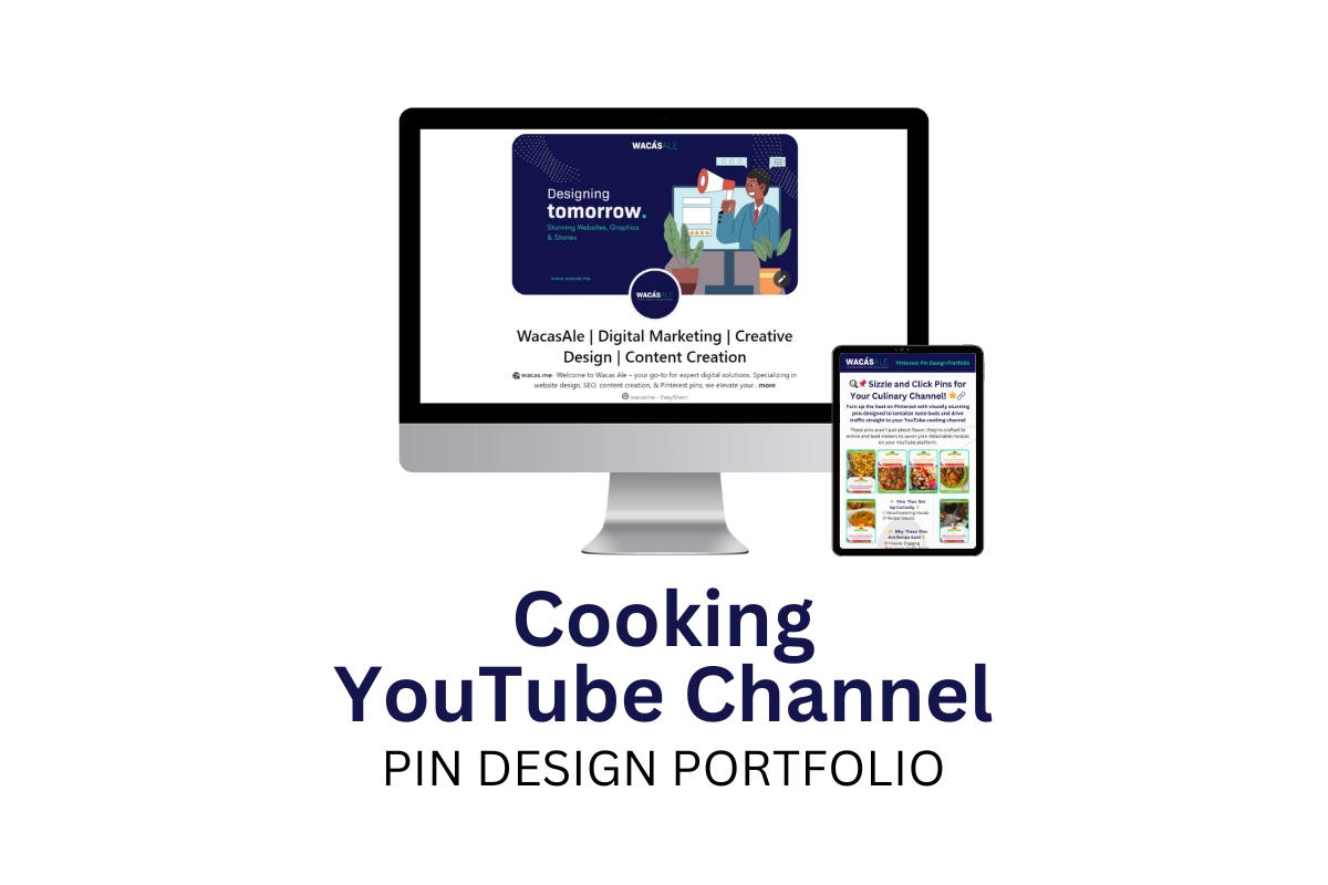 Food YouTube Channel Pinterest Pin Design Service Portfolio – Wacas. me