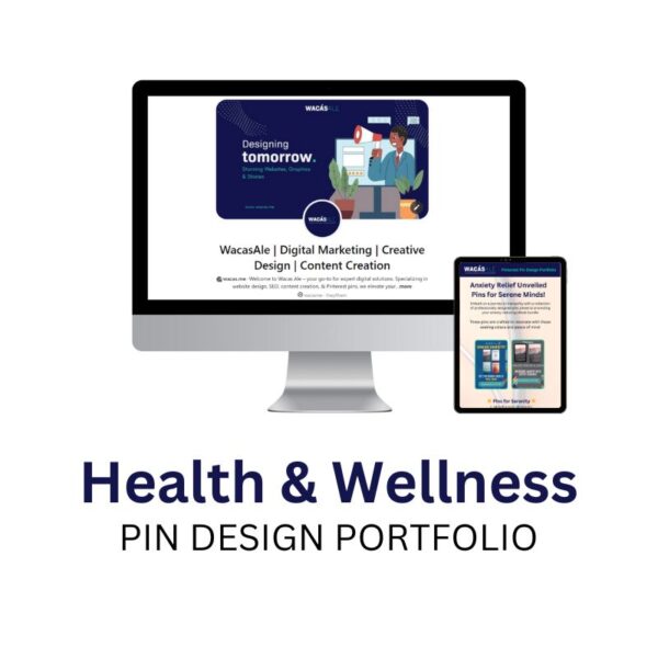 Health & Weight Loss Pinterest Pin Designs Portfolio