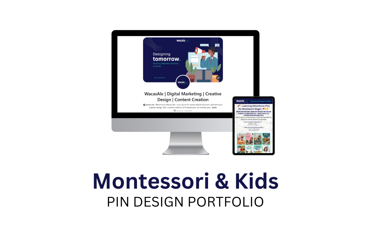 Montessori School Pinterest Pin Design Service Portfolio – Wacas. me