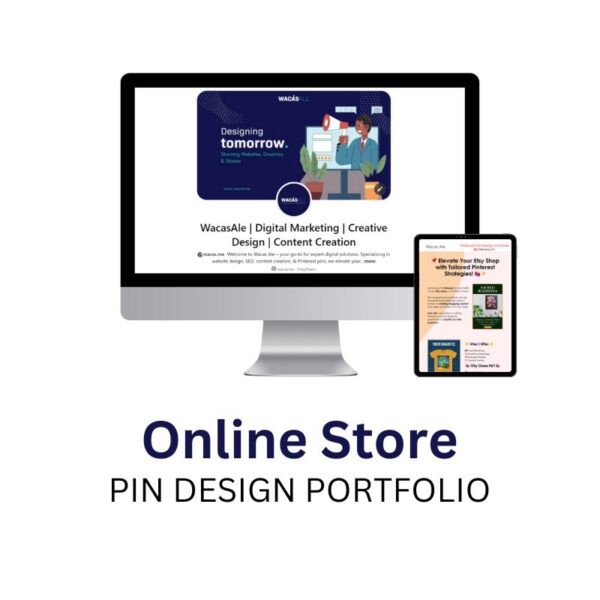 Pin design service portfolio feature image